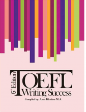 کتاب تافل رایتینگ ساکسز ویرایش پنجم Toefl Writing Success 5th Edition