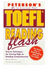 کتاب پترسون تافل ریدینگ فلش Petersons Toefl Reading Flash The Quick Way to Build Reading PowerToefl Flash Series