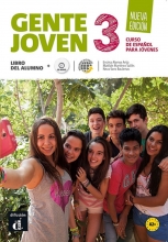 کتاب زبان اسپانیایی Gente joven 3 Nueva edición Libro del alumno