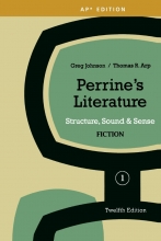کتاب پرینس لیتریچر استراکچر ساند سنی فیکشن ویرایش دوازدهم Perrines Literature Structure, Sound & Sense Fiction 1 Twelfth Edition