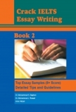 کتاب کرک آیلتس ایزی رایتینگ تاپ ایزی وانپلز Crack IELTS essay writing: top essay Samples (8+ Score) + detailed tips and guidelin