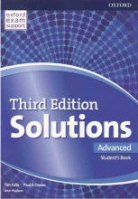 کتاب سولوشنز ادونسد Solutions Advanced 3rd
