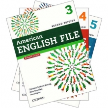 خرید پکیج 3 جلد آخر کتابهای امریکن انگلیش فایل ویرایش دوم American English File 2nd Edition