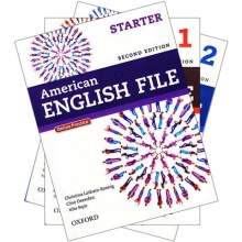 خرید پکیج 3 جلد اول کتابهای امریکن انگلیش فایل ویرایش دوم American English File 2nd Edition
