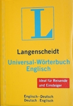کتاب دیکشنری دوسویه Langenscheidt Universal Wörterbuch Englisch Englisch Deutsch Deutsch Englisch جیبی