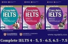 خرید کتاب مجموعه 3 جلدی آموزشی کامپلیت ایلتس Cambridge English Complete IELTS