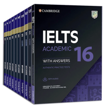 خرید مجموعه آیلتس کمبریج 16 جلدی آکادمیک IELTS Cambridge