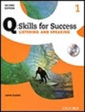 کتاب کیو اسکیلز Q Skills for Success 1 Listening and Speaking 2nd رنگی