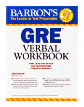 کتاب جی آر ای وربال ویرایش دوم Barrons GRE Verbal Workbook 2nd Edition