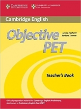 کتاب معلم آبجکتیو پی تی ای Objective PET Teacher's Book