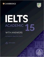 کتاب آیلتس کمبیریج آکادمیک IELTS Cambridge 15 Academic