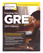 کتاب کرکینگ جی ار ای ویت 4 پرکتیس تست Cracking the GRE with 4 Practice Tests 2017