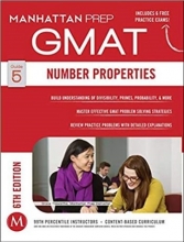 کتاب جی مت نامبر پروپرتیز GMAT Number Properties Manhattan Prep