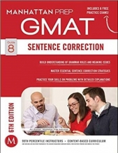 کتاب جی مت سنتنس کارکشن GMAT Sentence CorrectionManhattan Prep