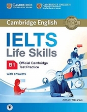 کتاب کمبریج اینگلیش آیلتس لایف اسکیل بی وان Cambridge English IELTS Life Skills B1