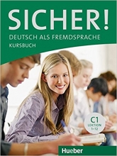 کتاب sicher C1 deutsch als fremdsprache niveau lektion 1-12 kursbuch arbeitsbuch تحریر