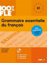 کتاب گرامر ضروری فرانسه Grammaire essentielle du français niv B1 100% FLE سیاه و سفید