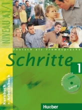 کتاب آلمانی شریته Schritte 1 Kursbuch Arbeitsbuch A1.1