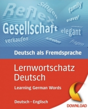 کتاب آلمانی Lernwortschatz Deutsch Learning German Words Deutsch Englisch