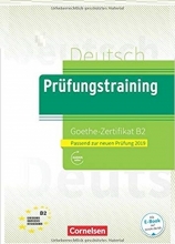 کتاب آلمانی Prufungstraining Daf Goethe Zertifikat B2 2019