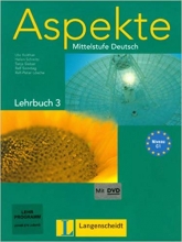 کتاب آلمانی اسپکته Aspekte C1 mittelstufe deutsch lehrbuch 3 Arbeitsbuch mit قدیمی