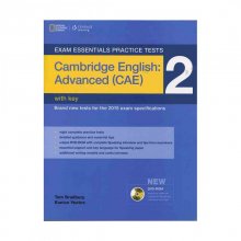 کتاب اگزم اسنشالز پرکتیس Exam Essentials Practice Tests Advanced (CAE) 2