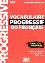 کتاب وکبیولیر پروگرسیف Vocabulaire Progressif Du Francais A1-1 Debutant Complet Corriges