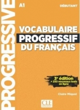 کتاب وکبیولیری پروگرسیف Vocabulaire Progressif Du Francais A1 Debutant 3rd Corriges