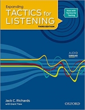 کتاب تکتیس فور لیسنیگ Expanding Tactics for Listening Third Edition رحلی - تحریر