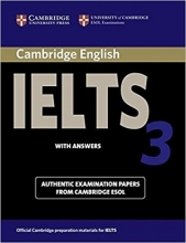 کتاب آیلتس کمبیریج IELTS Cambridge 3 تک رنگ