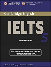 کتاب آیلتس کمبیریج IELTS Cambridge 5 تک رنگ
