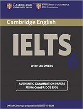 کتاب آیلتس کمبیریج IELTS Cambridge 6 تک رنگ
