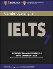 کتاب آیلتس کمبیریج IELTS Cambridge 7 تک رنگ