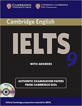 کتاب آیلتس کمبیریج IELTS Cambridge 9 تک رنگ